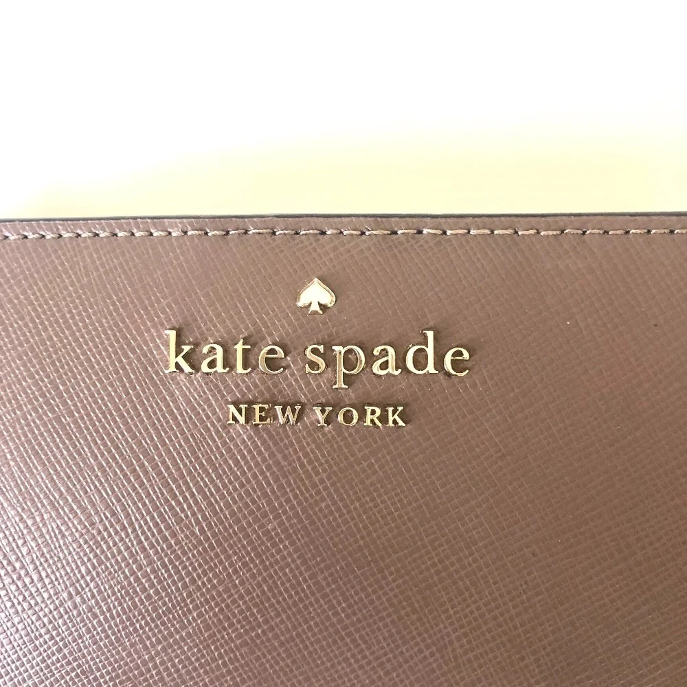 Kate spade Darcy Slim bifold Wallet-Warm Vellum